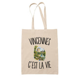 Tote Bag Beige Vincennes c’est la vie