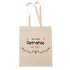 Sac Tote Bag Retraitée au Top Femme - Planetee