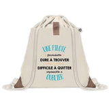 Sac à dos avec pochette Une Pilote Formidable