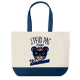 Sac de shopping bleu J'peux pas E-sport Pro Gamer