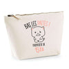 Trousse pochette de rangement maquillage Fête des Mères Mamie Famille Idée Cadeau anniversaire Noël Travail Boulot Métier Départ Retraite Collègue Femme