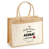 Sac Fête des Mères Mamie MAman Soeur Femme Famille Idée Cadeau anniversaire Noël Travail Boulot Métier Départ Retraite Collègue Femme cabas shopping plage