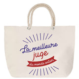 Sac Fête des Mères Mamie Famille Idée Cadeau anniversaire Noël Travail Boulot Métier Départ Retraite Collègue Femme cabas shopping plage