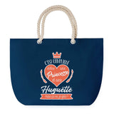 Sac de plage Bleu anse corde Huguette Princesse
