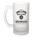 Chope de bière homme personnalisé idée cadeau homme Chope de bière original homme Chope de bière prénom cadeau noël anniversaire secret santa Verre à Bière pinte