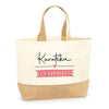 Sac Jute Fête des Mères Fêtes des Pères Mamie Papi Famille Idée Cadeau anniversaire Noël Travail Boulot Métier Départ Retraite Collègue Femme Homme