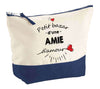 Pochette Trousse Fête des Mères Fêtes des Pères Mamie Papi Famille Idée Cadeau anniversaire Noël Travail Boulot Métier Départ Retraite Collègue Femme Homme