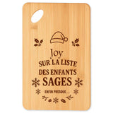 Planche à découper cadeau Noël famille amis papa maman mamie papi, idée cadeau apéro et cuisine, Secret Santa