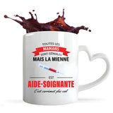 Mug personnalisé, idée cadeau pour maman, femme collègue saint valentin Noël, anniversaire, fête des mères Secret Santa