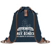sac a dos bleu coton recycle avec pochette idee cadeau originale pour collegue ami prof ou membre de la famille cadeau mixte noel anniversaire secret santa ou depart au travail sac leger pratique et ecologique design breton moderne