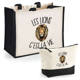 Cabas homme ou femme sac plage ou shopping tote bag pochette trousse Idée cadeau original pour anniversaire Noël travail départ retraite collègue famille fete des mères fetes des pères papa maman mamie papi