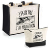 Cabas homme ou femme sac plage ou shopping tote bag pochette trousse Idée cadeau original pour anniversaire Noël travail départ retraite collègue famille fete des mères fetes des pères papa maman mamie papi