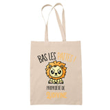 Sac tote bag réutilisable coton shopping Fête des Mères Mamie Famille Idée Cadeau anniversaire Noël Travail Boulot Métier Départ Retraite Collègue Femme