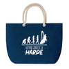 Sac de plage Bleu anse corde Né pour Harpe
