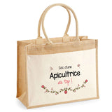 Sac Fête des Mères Mamie MAman Soeur Femme Famille Idée Cadeau anniversaire Noël Travail Boulot Métier Départ Retraite Collègue Femme cabas shopping plage