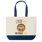 Sac de shopping bleu J'peux pas Oktoberfest