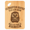 Planche bambou gravée personnalisée femme idée cadeau Fête des Mères apéro 30×20 prénom cuisine plateau fromage anniversaire noel maman mamie