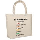 Sac Fête des Mères Fete des Pères Papi Mamie Famille Cadeau anniversaire Noël Travail Boulot Métier Retraite Collègue Femme Homme Cabas