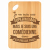 Planche bambou gravée personnalisée femme idée cadeau Fête des Mères apéro 30×20 prénom cuisine plateau fromage anniversaire noel maman mamie