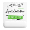 Tapis de souris ergonomique avec repose-poignet, accessoire bureau pour femme et homme, fête des pères, cadeau pas cher, idée cadeau fête des mères, secret santa, départ à la retraite, télétravail et gaming