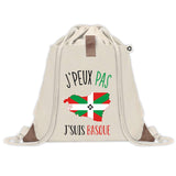 Sac à dos avec pochette J'peux pas Basque