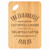 Planche bambou gravée personnalisée femme idée cadeau Fête des Mères apéro 30×20 prénom cuisine plateau fromage anniversaire noel maman mamie