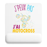 Tapis de souris ergonomique avec repose-poignet, accessoire bureau pour femme et homme, fête des pères, cadeau pas cher, idée cadeau fête des mères, secret santa, départ à la retraite, télétravail et gaming