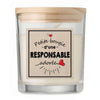 noël cadeau départ retraite travail collègue idée fête des mères boulot soeur grand-mères santa anniversaire femme fille saint valentin mamie maman bougie candle homme papa grand-père soeur frère