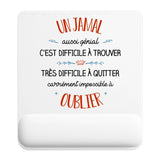 Tapis de souris ergonomique avec repose-poignet, accessoire bureau pour femme et homme, fête des pères, cadeau pas cher, idée cadeau fête des mères, secret santa, départ à la retraite, télétravail et gaming