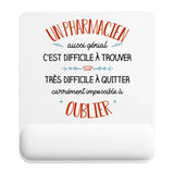 Tapis de souris ergonomique avec repose-poignet, accessoire bureau pour femme et homme, fête des pères, cadeau pas cher, idée cadeau fête des mères, secret santa, départ à la retraite, télétravail et gaming