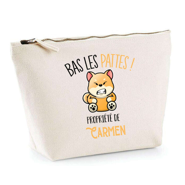 Trousse pochette de rangement maquillage Fête des Mères Mamie Famille Idée Cadeau anniversaire Noël Travail Boulot Métier Départ Retraite Collègue Femme