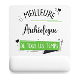 Tapis de souris ergonomique avec repose-poignet, accessoire bureau pour femme et homme, fête des pères, cadeau pas cher, idée cadeau fête des mères, secret santa, départ à la retraite, télétravail et gaming