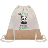 Sac Fête des Pères Papi Papa Cadeau anniversaire Noël Travail Boulot Métier Départ Retraite Collègue Homme cabas shopping plage