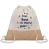 Sac Fête des Mères Mamie Famille Idée Cadeau anniversaire Noël Travail Boulot Métier Départ Retraite Collègue Femme cabas shopping plage