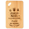 Planche à découper cadeau Noël famille amis papa maman mamie papi, idée cadeau apéro et cuisine, Secret Santa