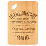 Planche bambou gravée personnalisée homme idée cadeau Fête des Pères apéro 30×20 prénom cuisine plateau fromage anniversaire noel papa papi 