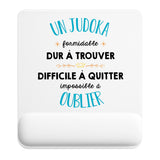 Tapis de souris ergonomique avec repose-poignet, accessoire bureau pour femme et homme, fête des pères, cadeau pas cher, idée cadeau fête des mères, secret santa, départ à la retraite, télétravail et gaming
