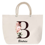 Sac Fête des Mères Mamie Famille Idée Cadeau anniversaire Noël Travail Boulot Métier Départ Retraite Collègue Femme cabas shopping plage