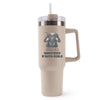 Mug Isotherme Beige Super Monitrice De Ski Femme