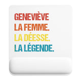 Tapis de souris ergonomique avec repose-poignet, accessoire bureau pour femme et homme, fête des pères, cadeau pas cher, idée cadeau fête des mères, secret santa, départ à la retraite, télétravail et gaming