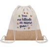 Sac Fête des Mères Mamie Famille Idée Cadeau anniversaire Noël Travail Boulot Métier Départ Retraite Collègue Femme cabas shopping plage