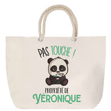 Sac Fête des Mères Mamie Famille Idée Cadeau anniversaire Noël Travail Boulot Métier Départ Retraite Collègue Femme cabas shopping plage