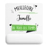 Tapis de souris Jumelle Meilleure temps femme