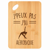 Planche bambou gravée personnalisée femme homme idée cadeau Fête des Mères Fête des Pères apéro papa maman prénom cuisine plateau fromage