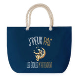Sac de plage Bleu anse corde J'peux Pas Étoiles Astrologie