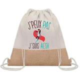 Sac Fête des Mères Mamie Maman Cadeau anniversaire Noël Travail Métier Départ Retraite Collègue Femme cabas shopping plage
