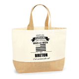 Sac Jute Fête des Mères Fêtes des Pères Mamie Papi Famille Idée Cadeau anniversaire Noël Travail Boulot Métier Départ Retraite Collègue Femme Homme