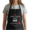 Cadeau Cuisinier cuisinière mère maman papa père mamie papi Vêtement Blouse de protection Barbecue Jardinage Tablier de Travail Tâches ménagères 