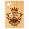 Planche bambou gravée personnalisée homme idée cadeau Fête des Pères apéro 30×20 prénom cuisine plateau fromage anniversaire noel papa papi 