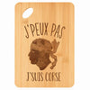 Planche bambou gravée personnalisée femme homme idée cadeau Fête des Mères Fête des Pères apéro papa maman prénom cuisine plateau fromage